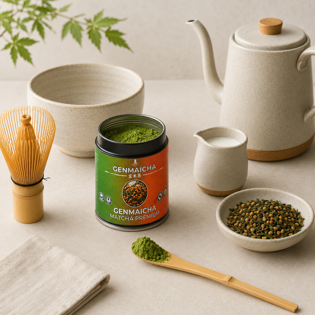 Genmaicha Premium Tea Powder