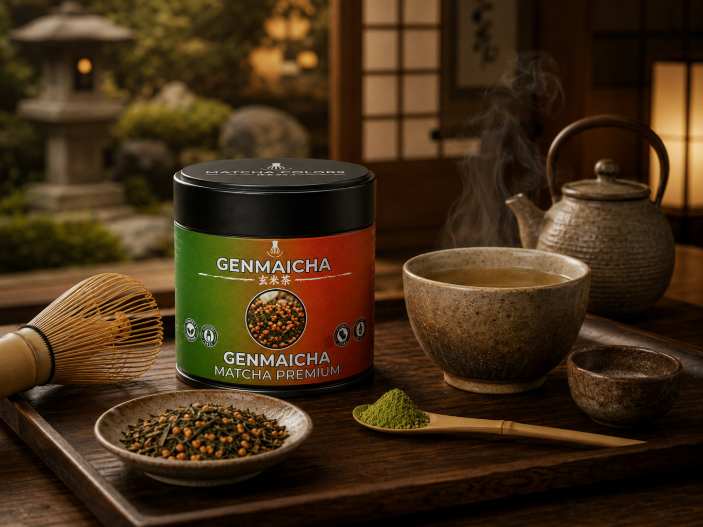 Genmaicha Premium Tea Powder