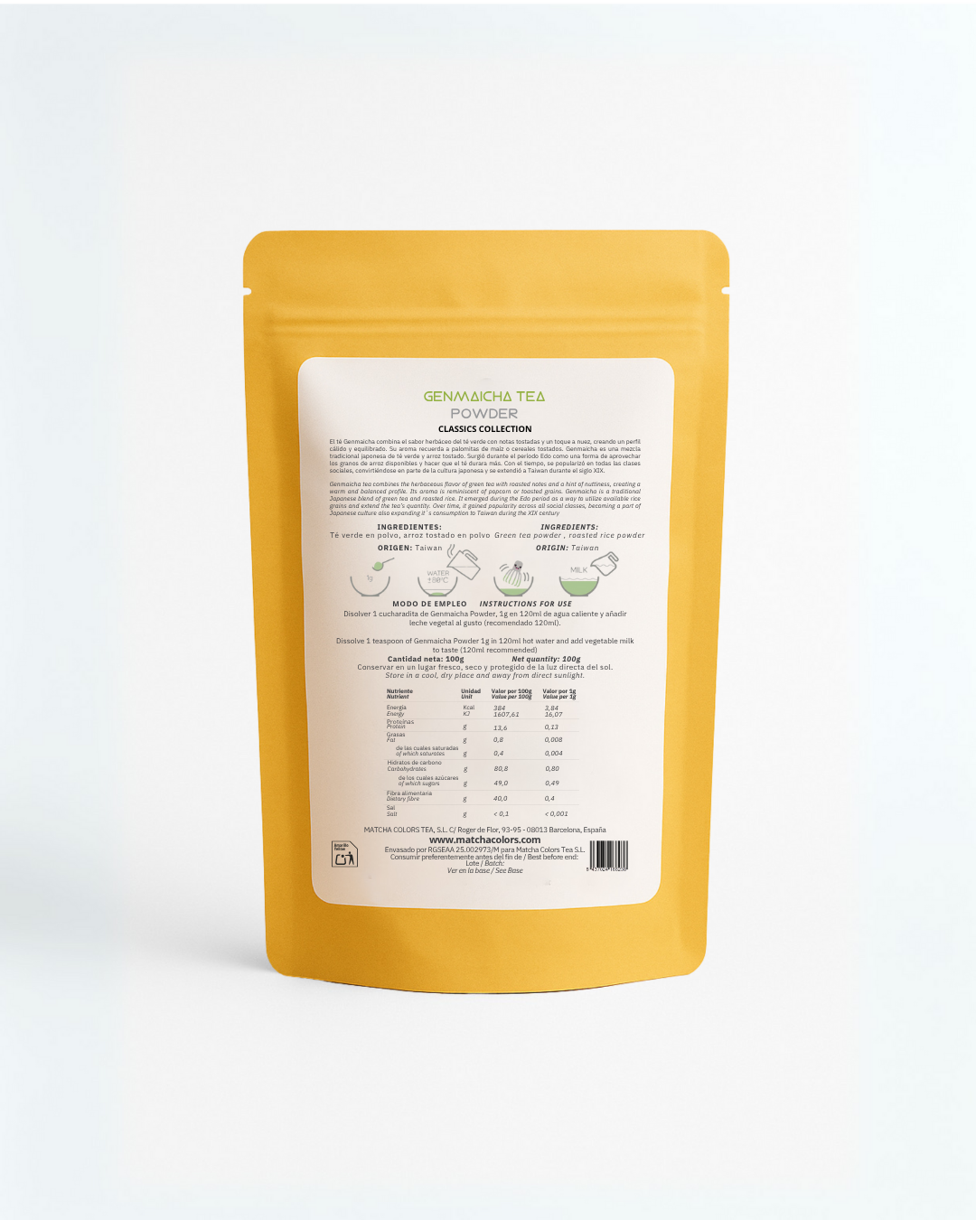 Genmaicha Premium Tea Powder