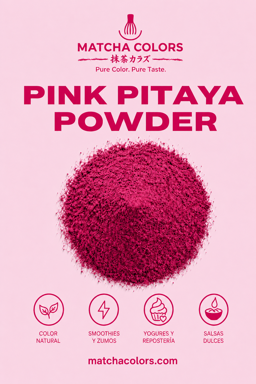 Pitaya rose - Fruit du dragon 