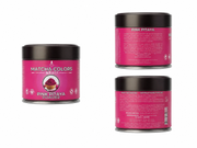 Composición de producto de Pink Pitaya Powder: lata y cajas