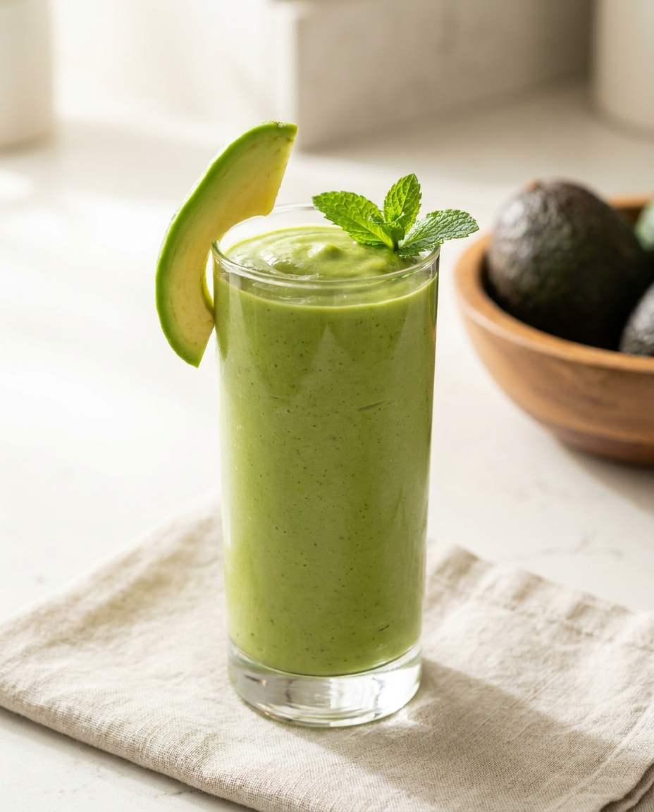 Smoothie Matcha Aguacate